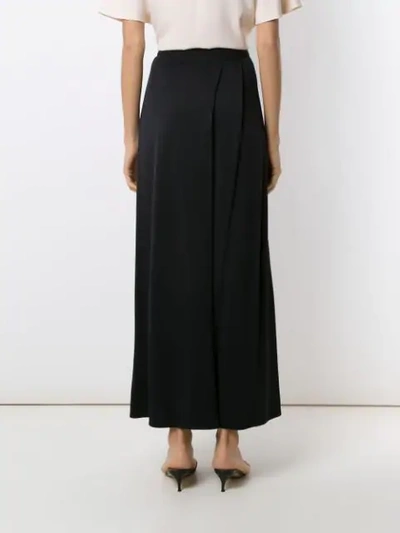 Shop Alcaçuz Martina Long Skirt In Black