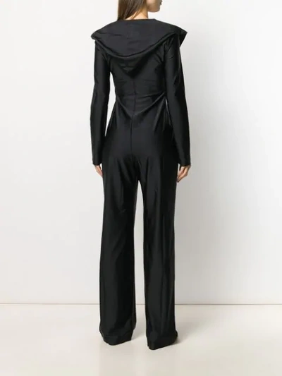 Shop Saks Potts Hooded Jumpsuit In Black