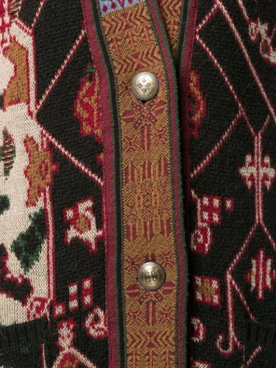 Shop Etro Embroidered Sleeveless Cardigan In 1 Multicolor