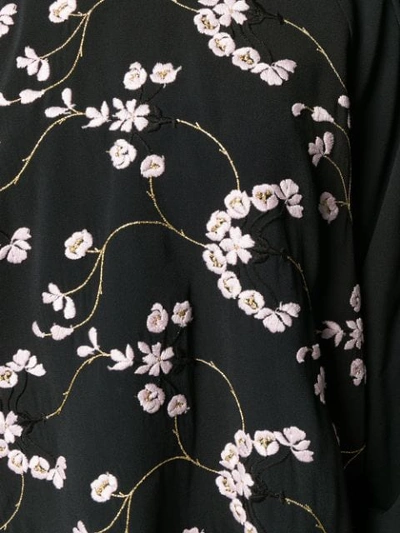 Shop Giambattista Valli Floral Sweatshirt In Black