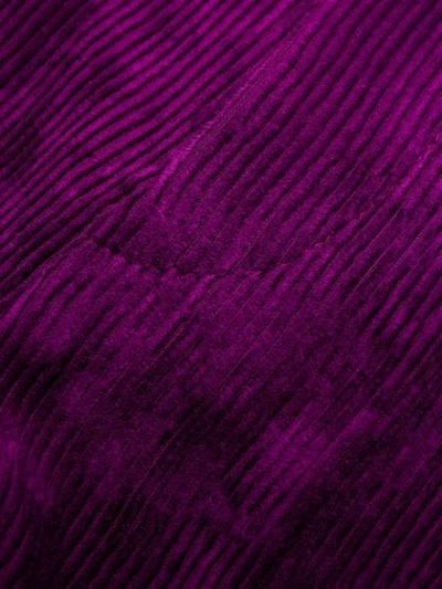 ISABEL MARANT CORDUROY FANY TROUSERS - 紫色