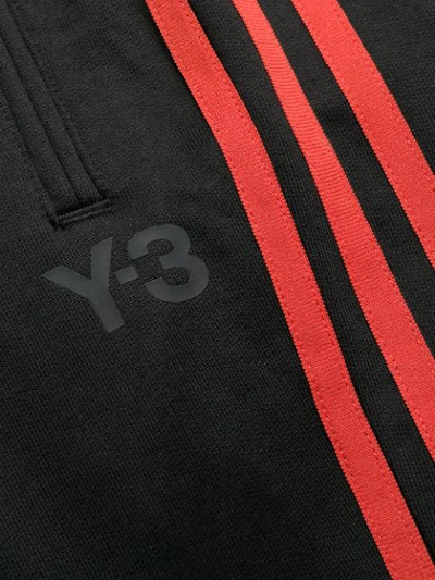 Shop Y-3 Side Stripe Track Pants In Black