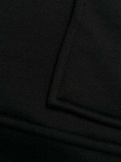 Shop Courrèges Classic Long Sleeve Hoodie In Black