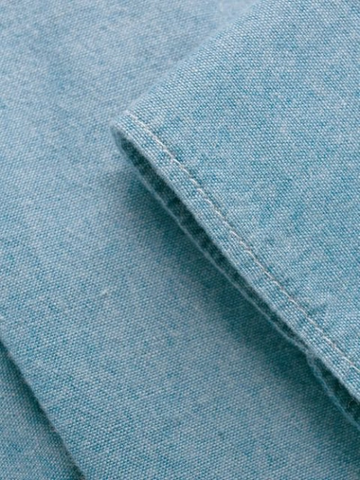 Aspesi Long Sleeved Shirt In Blue