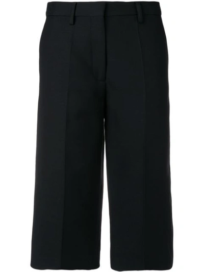 Shop Valentino Tailored Culottes In Black
