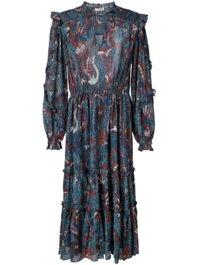 Shop Ulla Johnson Prairie Dress In Blue
