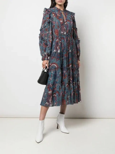 Shop Ulla Johnson Prairie Dress In Blue