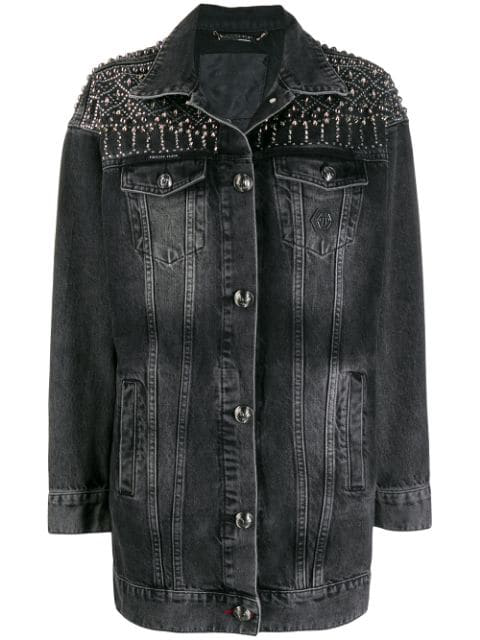 philipp plein jean jacket
