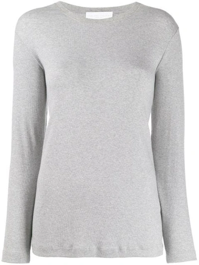 Shop Fabiana Filippi Lightweight Jumper In 826 Grey