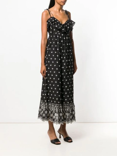 Shop Athena Procopiou Moonbeams Maxi Dress - Black