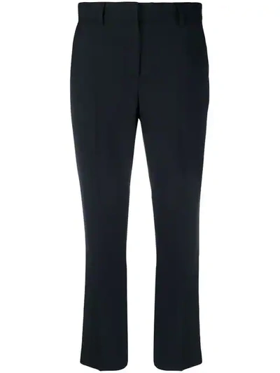 Shop Paul Smith Classic Slim Trousers In Blue