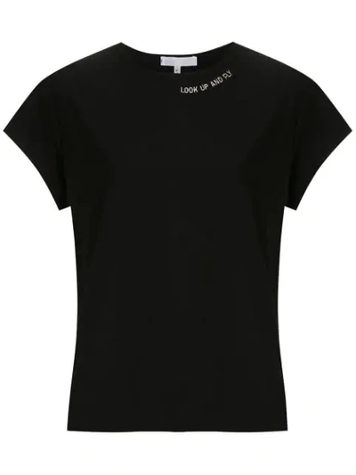 Shop Nk Flame T-shirt In Black