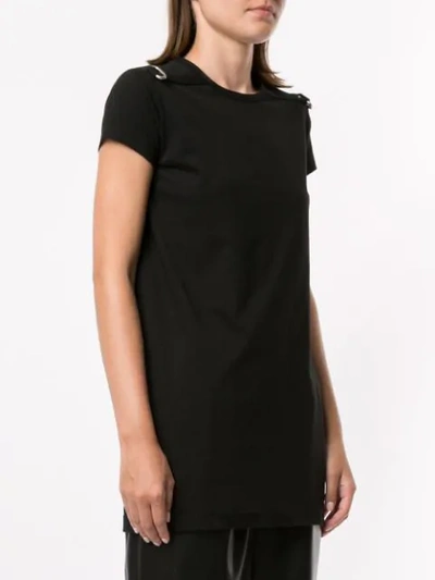 Rick Owens Hardware T-shirt In Black