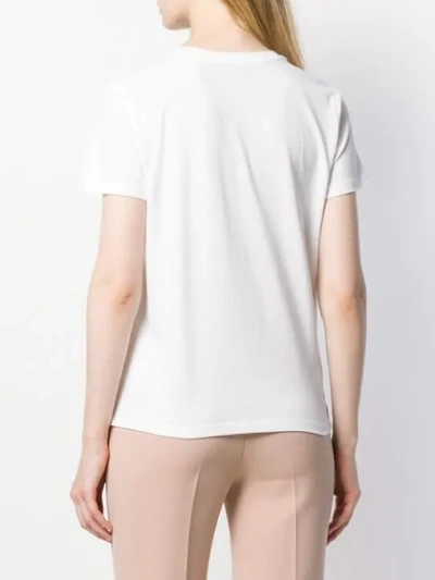 Apc T-shirt Mit Logo-print In White
