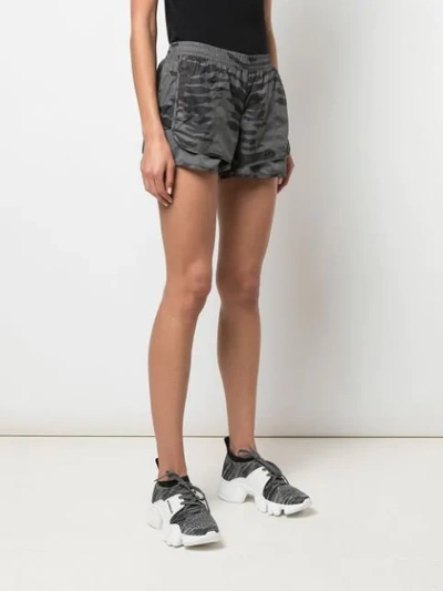 Shop Adidas By Stella Mccartney 'run M20' Shorts In Grey