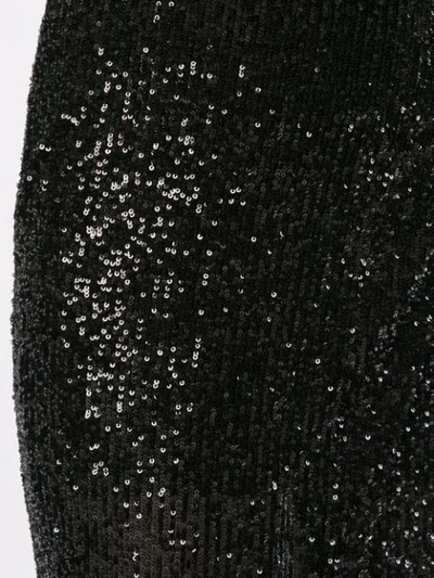 Shop Rachel Gilbert Nancy Sequin Skirt In Black