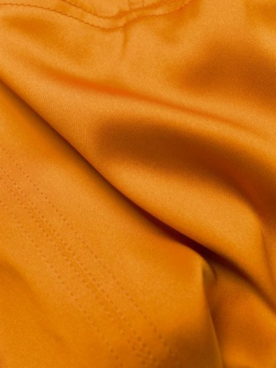 Shop Bottega Veneta Paneled Spaghetti Strap Vest In Orange
