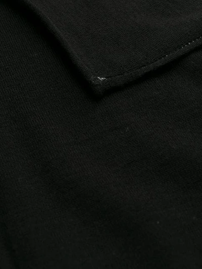 Shop Joseph V-neck Fine Knit Jumper In Black