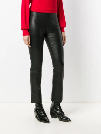 Shop Stouls Flared Trousers - Black