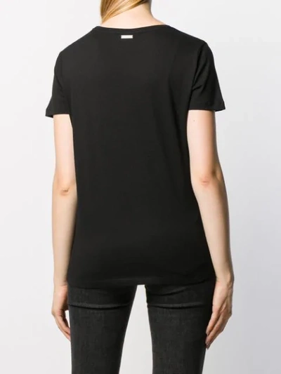 Shop Quantum Courage Barcode T-shirt In Black