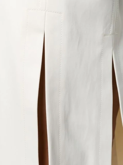 Shop 3.1 Phillip Lim / フィリップ リム Multi Slit Sateen Maxi Skirt In Neutrals