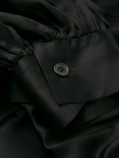 Shop Neil Barrett Sleeveless Woven Top In Black