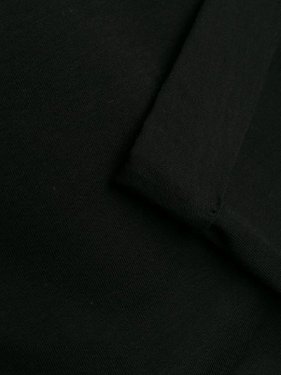 Shop Stella Mccartney Crystal Embellished T-shirt In Black