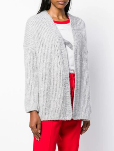 Shop Incentive! Cashmere Cashmere Knitted Cardigan - Grey