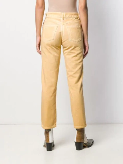 Shop Roseanna Straight-leg Jeans In Neutrals