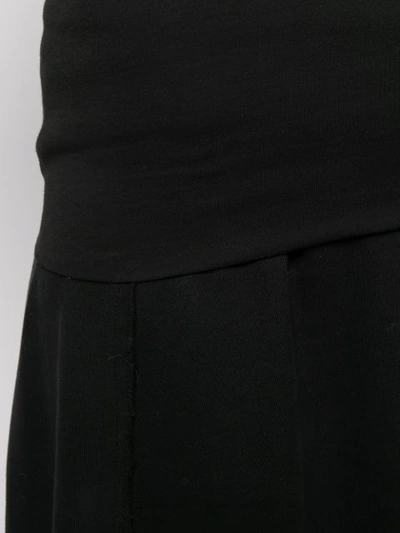 Shop Ilaria Nistri Asymmetric Midi Skirt In Black