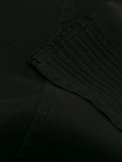 Shop Ilaria Nistri Asymmetric Midi Skirt In Black