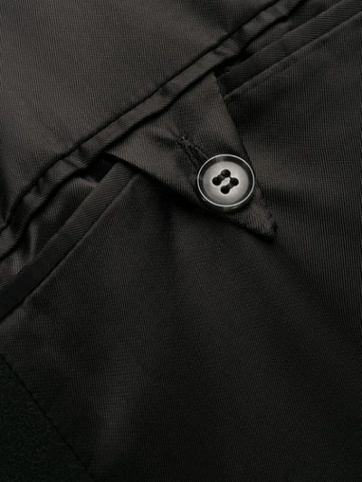 Shop Mm6 Maison Margiela Reversed Padded Coat In Black
