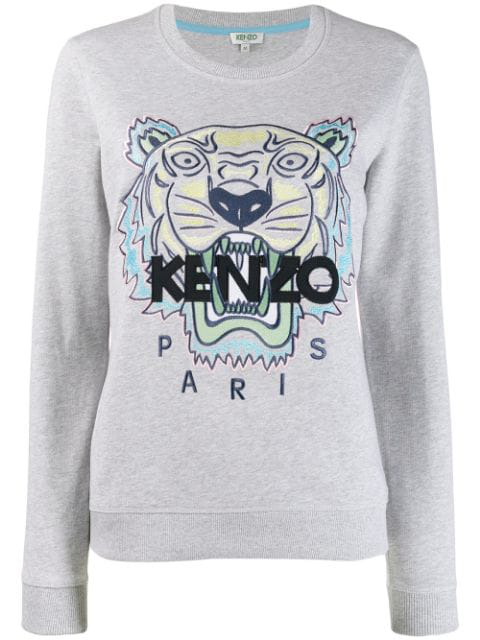 kenzo tiger logo sweatshirt