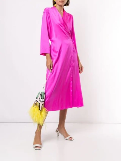 Shop Bernadette Elle Dress In Shocking Pink