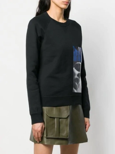 Shop Dsquared2 X Mert & Marcus 1994 Printed Patch Sweatshirt In Black