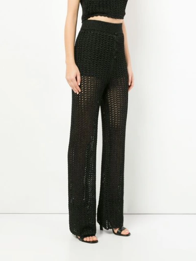 Shop Alice Mccall Beautiful And Dangerous Trousers In Black