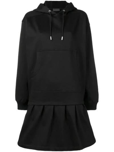 Shop Diesel Black Gold Hoodie Dress