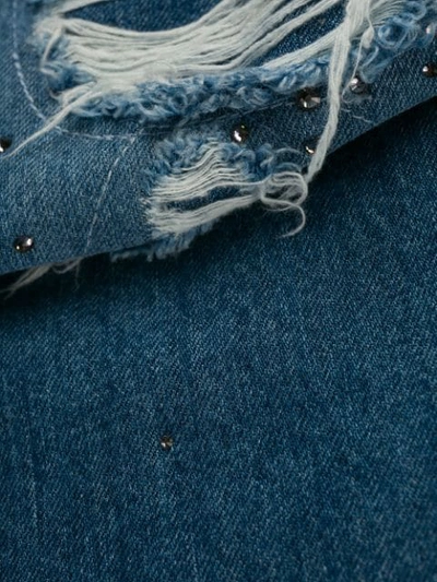 J BRAND EMBELLISHED JEANS - 蓝色