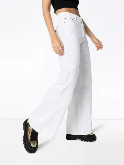 WIDE LEG SKATER STYLE JEANS