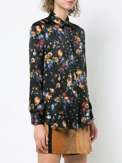 Shop Adam Lippes Floral In Black