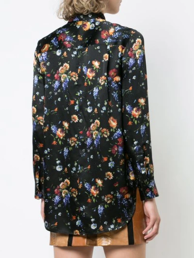 Shop Adam Lippes Floral In Black