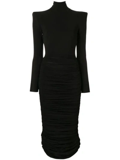 Shop Alex Perry Fallon Dress In Black