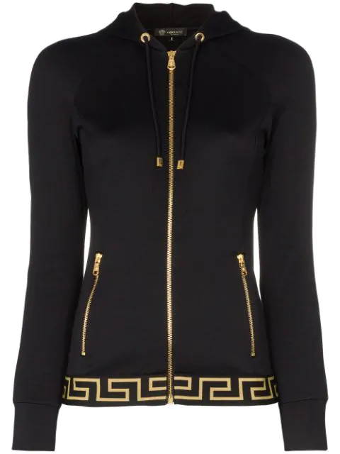 technical jersey hooded sweatshirt