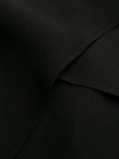 Shop Stella Mccartney Draped Detail Blouse In Black