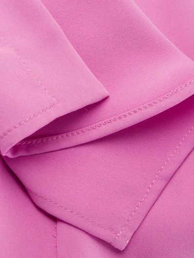 Shop A.w.a.k.e. Oversized Cape Jacket In Pink
