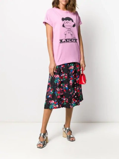 Shop Marc Jacobs X Peanuts® The Lucy T-shirt In Pink