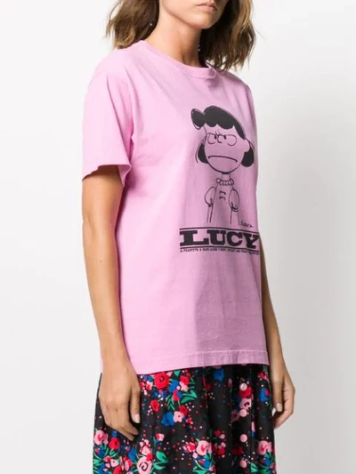 Shop Marc Jacobs X Peanuts® The Lucy T-shirt In Pink