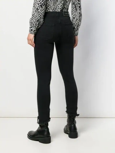 Shop Pinko Skinny Fit Jeans In Z99 Nero