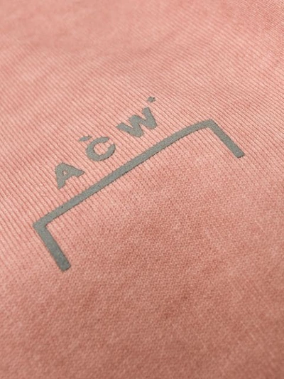 Shop A-cold-wall* Printed Logo T-shirt In Red