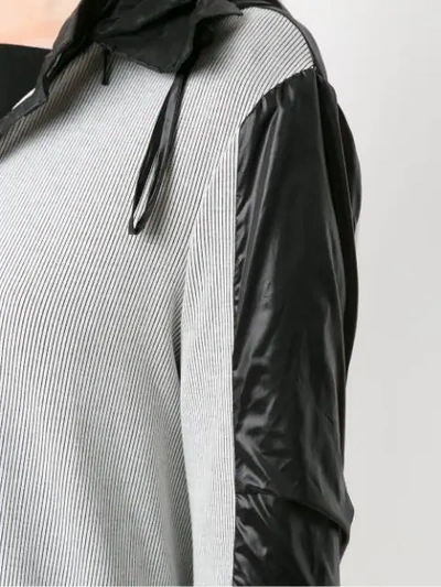 Shop Mara Mac Panels Maxi Coat In Grey
